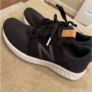 New balance foam sole size 7 black